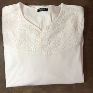 Long sleeve cotton tee